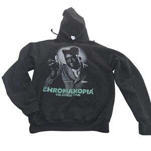 Tyler The Creator Chromakopia Tour Hoodie Black Sm Graphic Rap Merch Streetwear